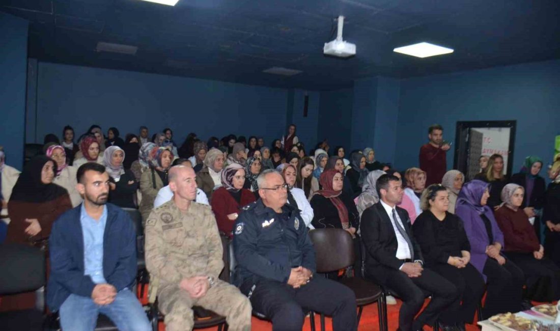 Muş’un Bulanık ilçesinde, uyuşturucu ve madde bağımlılığının önlenmesine yönelik “Ailenin