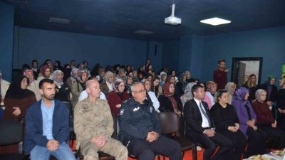 Muş’un Bulanık ilçesinde, uyuşturucu ve madde bağımlılığının önlenmesine yönelik “Ailenin