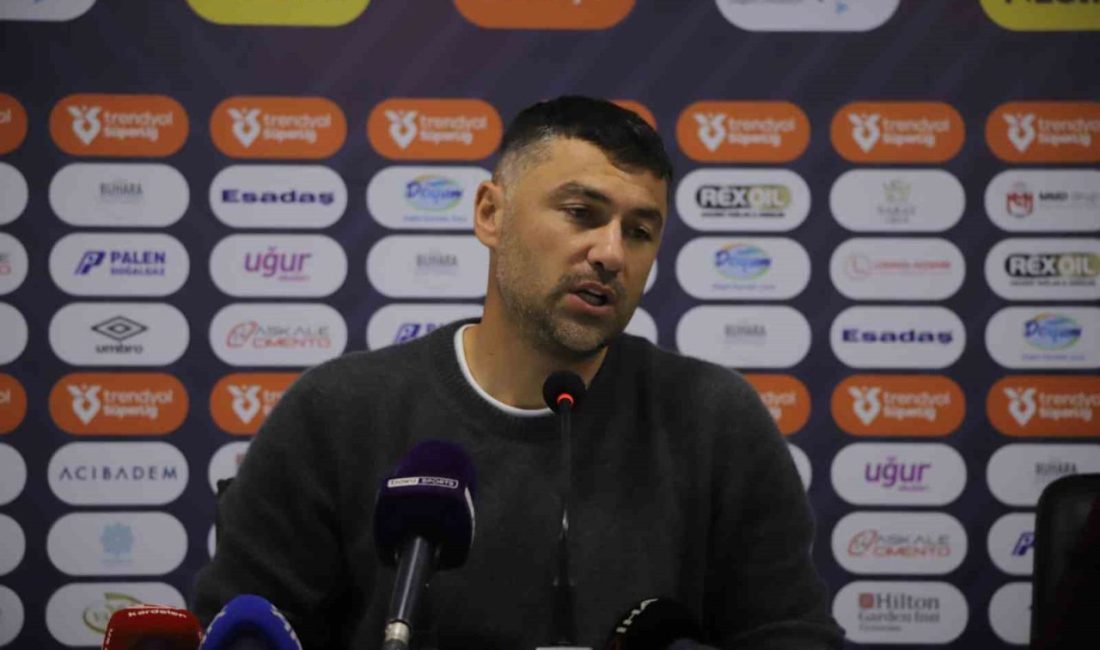 Çorum FK Teknik Direktörü Burak Yılmaz, Erzurumspor FK galibiyetinin kendileri