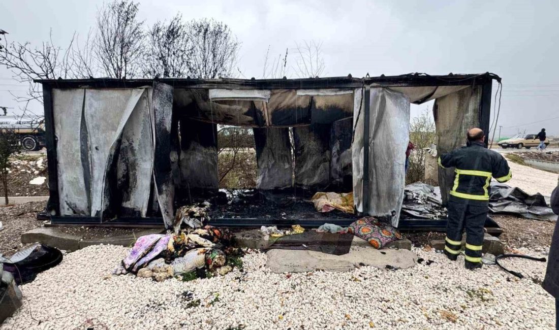 Burdur’da 85 yaşındaki kadın, yaşadığı barakada çıkan yangında alevlerin arasında