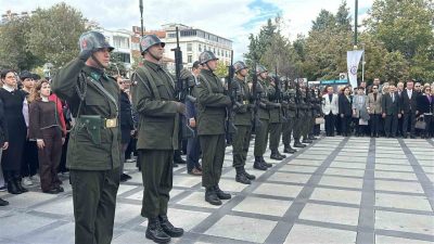 Burdur’da 29 Ekim Cumhuriyet Bayramı’nın 103. yıl dönümü kutlamaları çerçevesinde