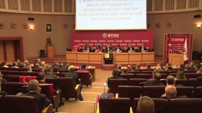 Bursa Ticaret ve Sanayi Odası (BTSO) meclis toplantısında TEKNOSAB Müteşebbis