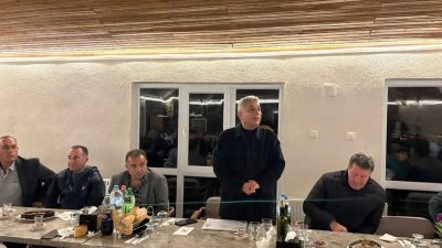 Denizli’nin Çal ilçesinde 19 Ekim Muhtarlar Günü dolayısıyla düzenlenen programda,