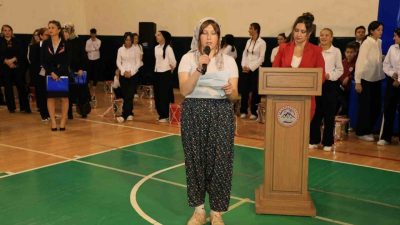 Denizli’nin Çameli ilçesinde, Cumhuriyet’in ilanının 103. yıl dönümü dolayısıyla düzenlenen
