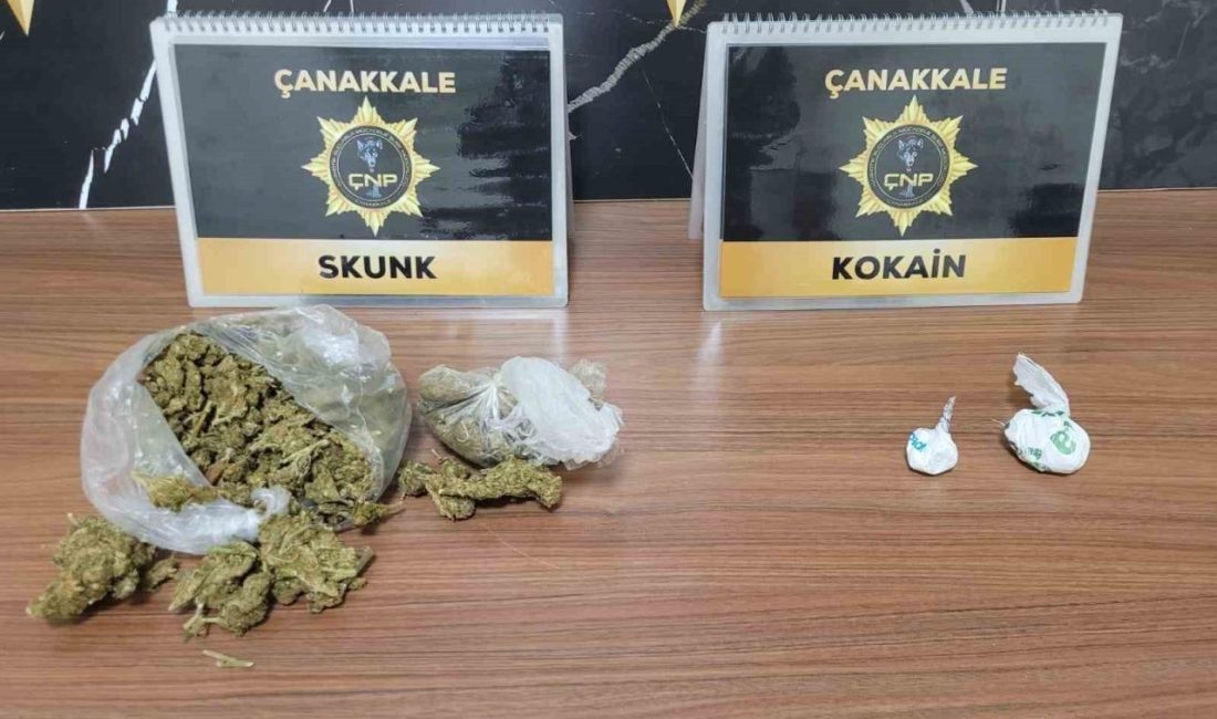Çanakkale’de gerçekleştirilen huzur uygulamalarında çeşitli suçlardan aranan 10 şahıs yakalanarak