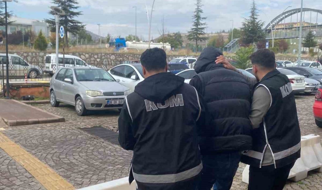 Çankırı’da 46 yıl hapis cezası ile aranan hükümlü, polis ekiplerince