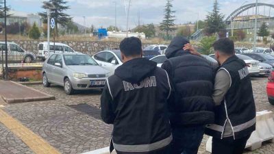 Çankırı’da 46 yıl hapis cezası ile aranan hükümlü, polis ekiplerince