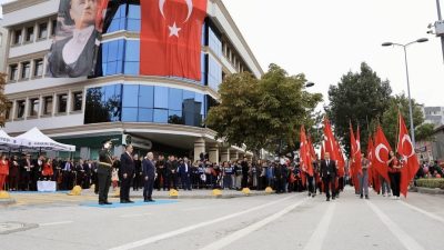 Çankırı’da Cumhuriyet Bayramı düzenlenen törenlerle coşkuyla kutlandı. Çankırı’da da 29