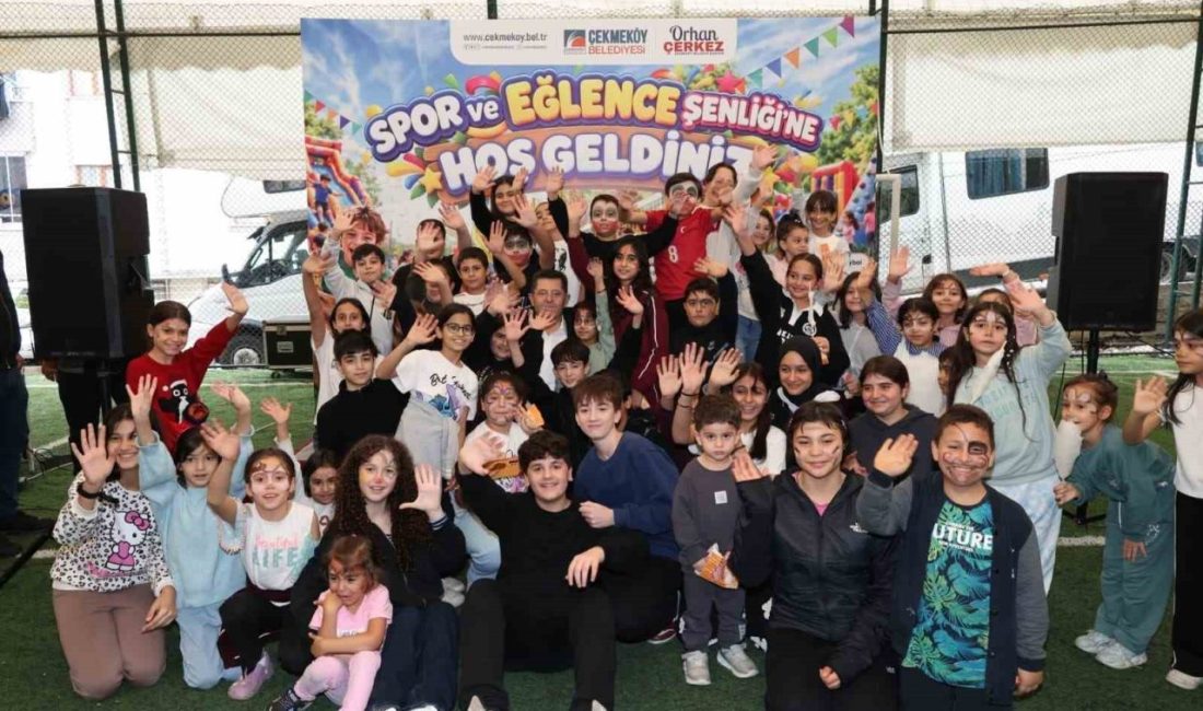 Çekmeköy Belediyesi tarafından çocukların ve ailelerin bir araya gelmesi amacıyla