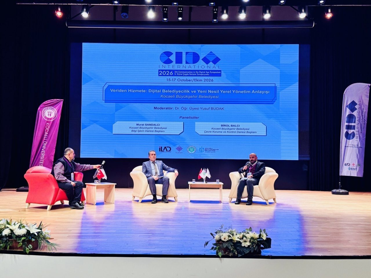 Kocaeli Büyükşehir Belediyesi, CIDA 2026 Sempozyumu’nda yapay zeka destekli uygulamalarını