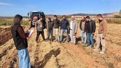Afyonkarahisar Tarım ve Orman İl Müdürlüğü tarafından üreticilerle iletişimi güçlendirmek