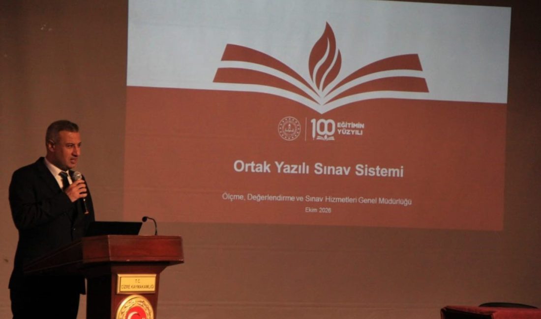 Milli Eğitim Bakanlığı (MEB) tarafından hayata geçirilen Ortak Yazılı Sınav