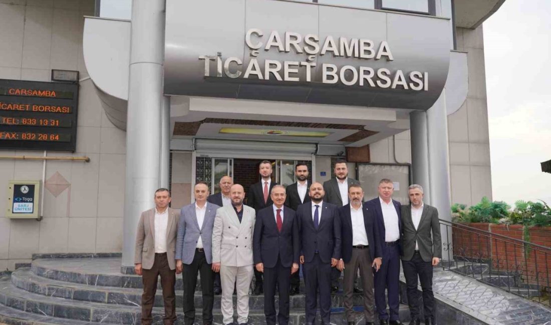 Çarşamba Ticaret Borsası (ÇTB) Yönetim Kurulu Başkanı Selim Yılmaz, ilçe