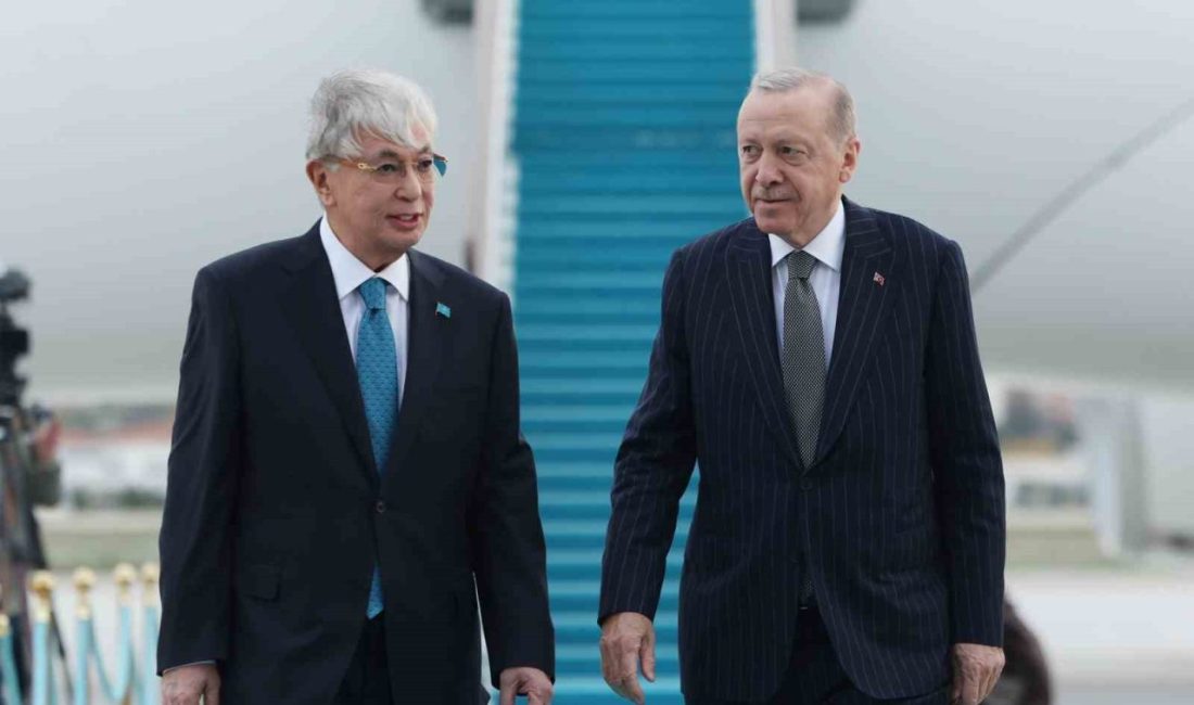 Cumhurbaşkanı Recep Tayyip Erdoğan, resmi ziyaret kapsamında Ankara’ya gelen Kazakistan