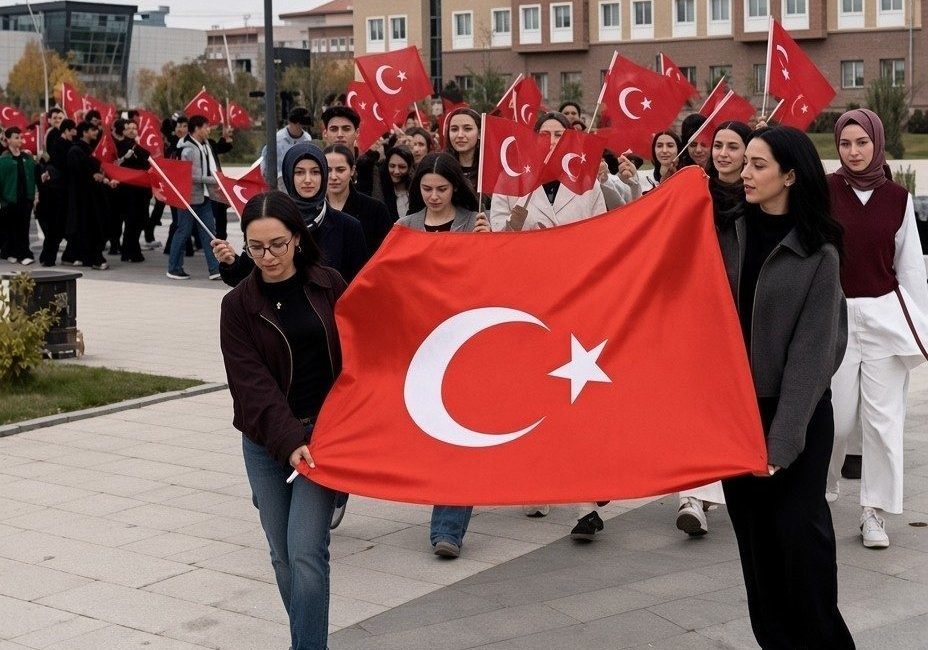 Erzincan Ülkü Ocakları İl Başkanlığı Üniversite Biriminin idaresindeki Orhun Gençlik