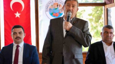 Darende Belediye Başkanı Alican Bozkurt, Muhtarlar Günü dolayısıyla Darende Kaymakamı