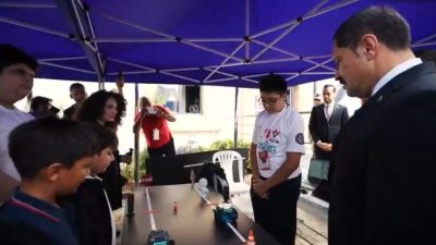 Hatay’ın Defne ilçesinde TÜBİTAK 4007 Bilim Şenlikleri Destekleme Programı kapsamında