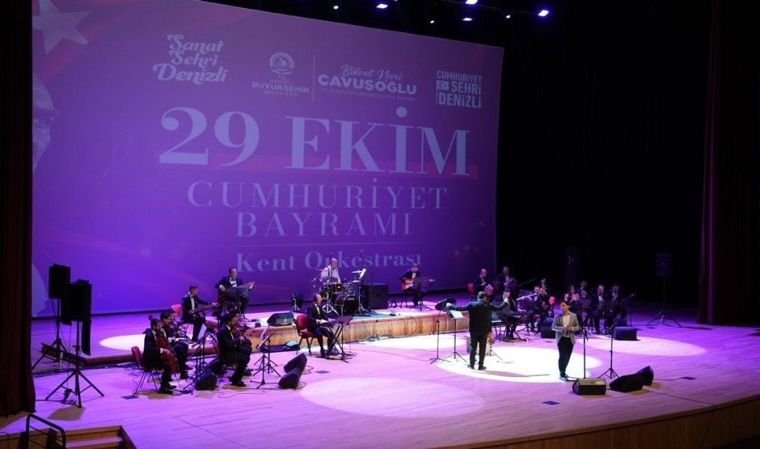 Denizli Büyükşehir Belediyesi’nin “Bir Şehrin Kalbinde, Bir Milletin Cumhuriyeti” temasıyla