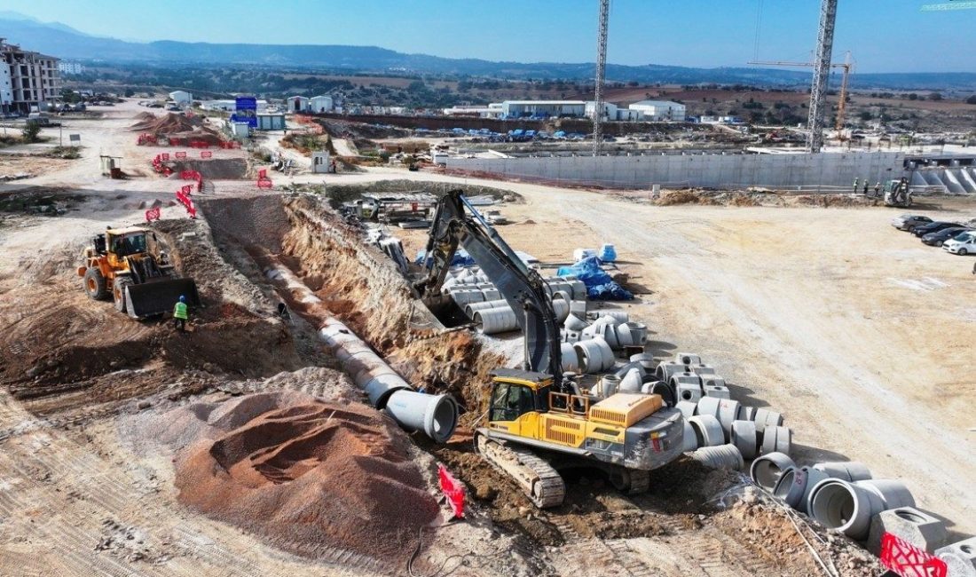 Denizli Büyükşehir Belediyesi DESKİ, kentin hızla gelişen bölgelerinden Şehir Hastanesi