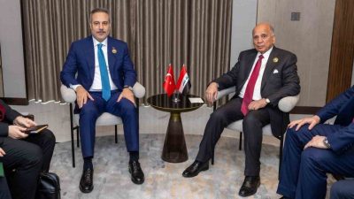 Dışişleri Bakanı Hakan Fidan, Bağdat’ta Irak Dışişleri Bakanı Fuad Hüseyin
