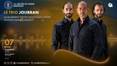 Dünyaca ünlü Filistinli müzik grubu Le Trio Joubran, kasım ayında