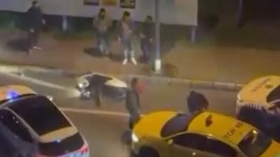 İstanbul’un Esenyurt ilçesinde polisin ’dur’ ihtarına uymayan motosikletli şahıs kaçmaya
