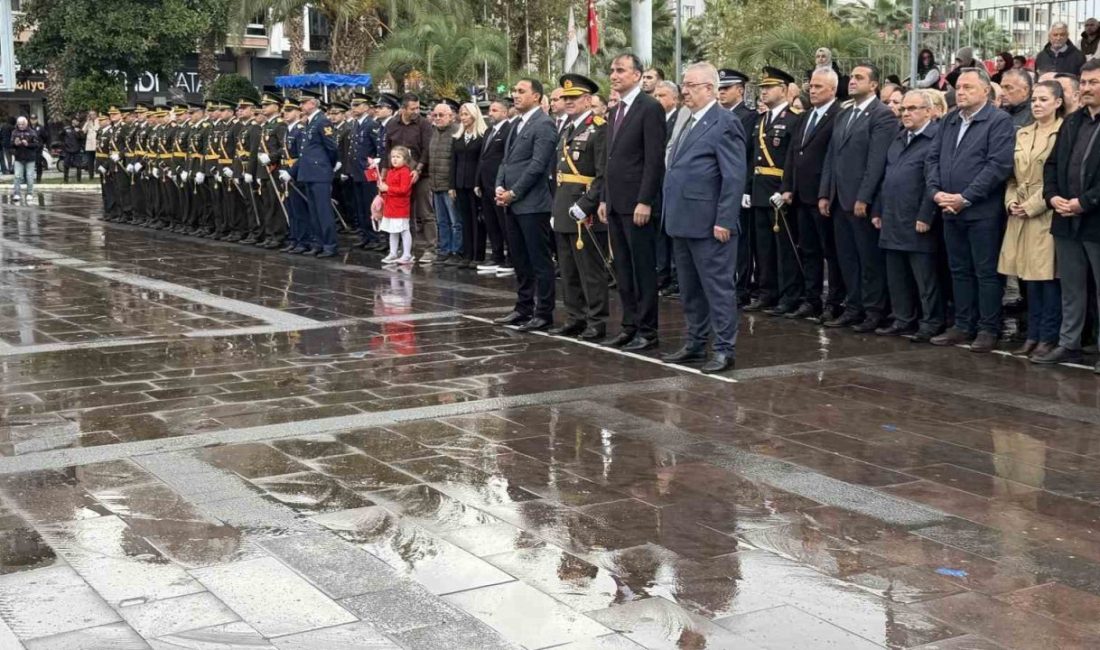 Edremit’te 29 Ekim Cumhuriyet Bayramı’nın 103. yıl dönümü kutlamaları, Şehit