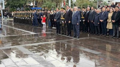 Edremit’te 29 Ekim Cumhuriyet Bayramı’nın 103. yıl dönümü kutlamaları, Şehit