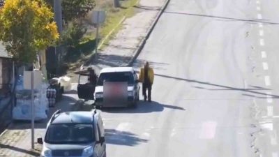 Kırıkkale’de trafik denetimini fark edince yolcuyla yer değiştiren ehliyetsiz sürücü,