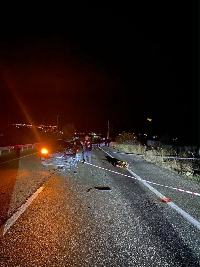 Elazığ’da yolun karşısına geçmeye çalışan şahıs, otomobil çarpması sonucu hayatını