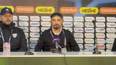 Bandırmaspor Teknik Direktörü Ertuğrul Arslan, Bodrum FK maçının ardından yaptığı