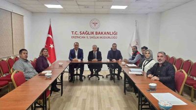 Erzincan İl Sağlık Müdürlüğünde, personelin sağlığını ve güvenliğini korumaya yönelik