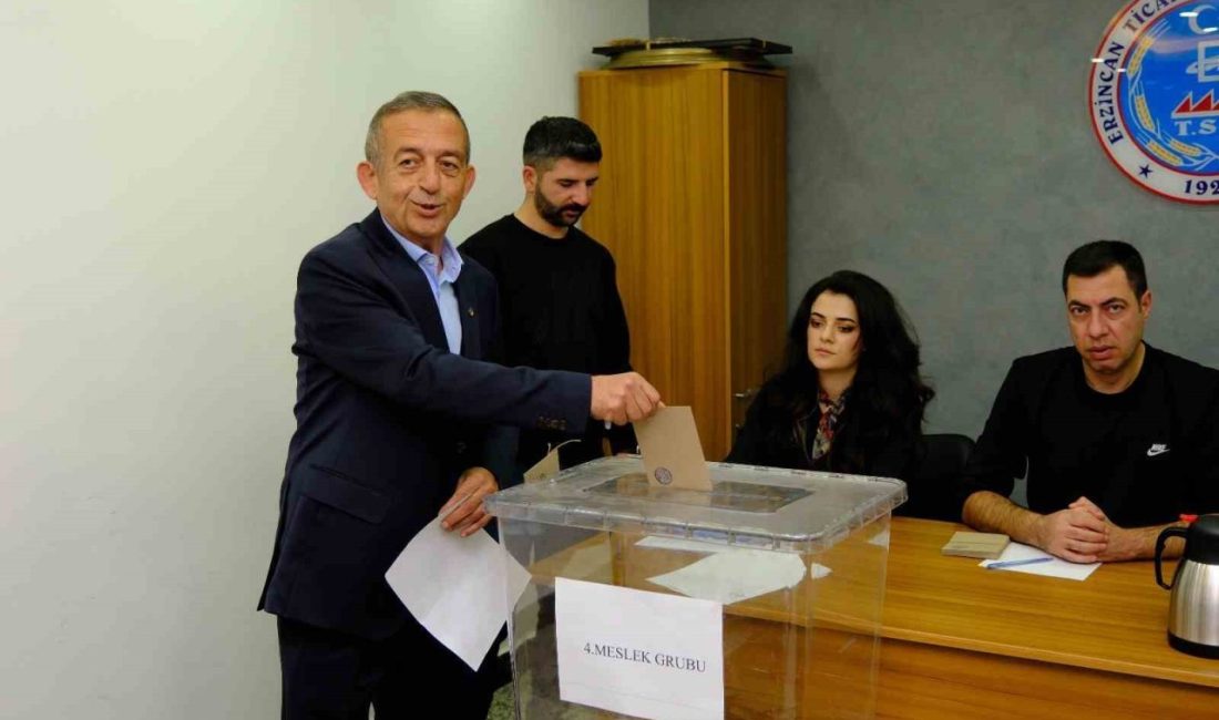Erzincan Ticaret ve Sanayi Odası (TSO) başkanlık seçimini mevcut başkan