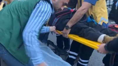 Erzincan’da motosikletin yayaya çarpması sonucu meydana gelen trafik kazasında 2
