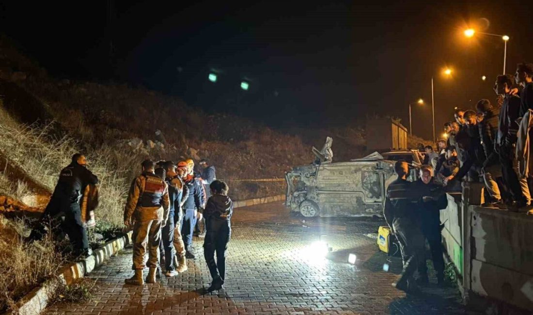 Erzurum’un Oltu ilçesinde kontrolden çıkan otomobilin şarampole yuvarlandığı kazada 1