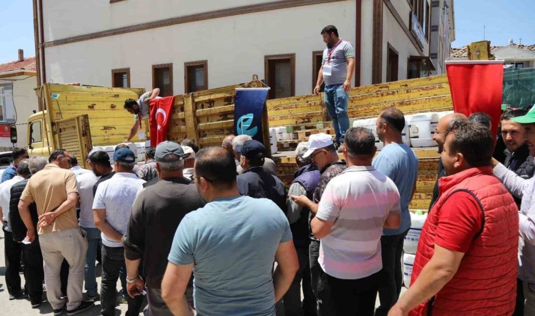Eskişehir Büyükşehir Belediyesi, tarımsal üretimi güçlendirmek amacıyla hayata geçirdiği destek