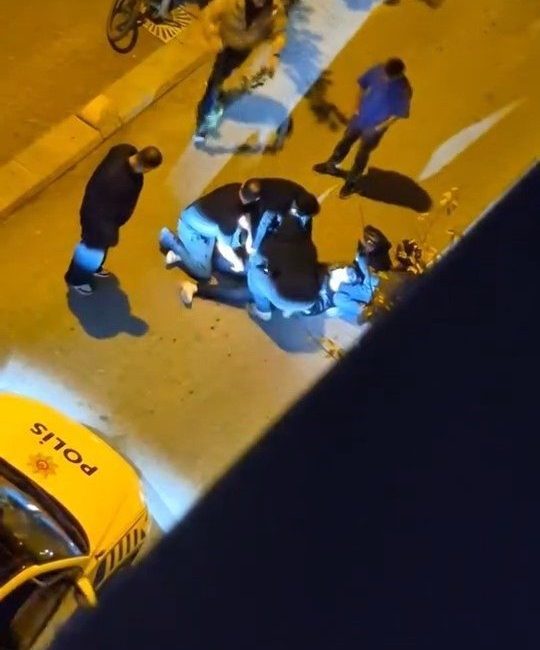 Eskişehir’de iki taraf arasında çıkan tartışmanın kavgaya dönüşmesi sonucu bacağından