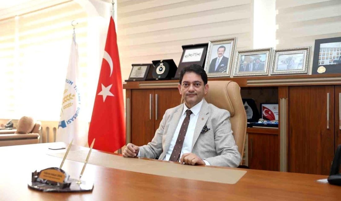 Erzurum Ticaret Borsası Yönetim Kurulu Başkanı Hakan Oral, 29 Ekim