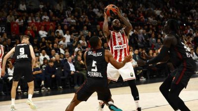 Euroleague’in 8. haftasında Beşiktaş, sahasında karşılaştığı Yunan ekibi Olympiakos’a 81-73