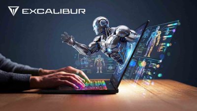 Excalibur G915, 20,5 mm incelik ve 2,3 kilogram ağırlığın yanı
