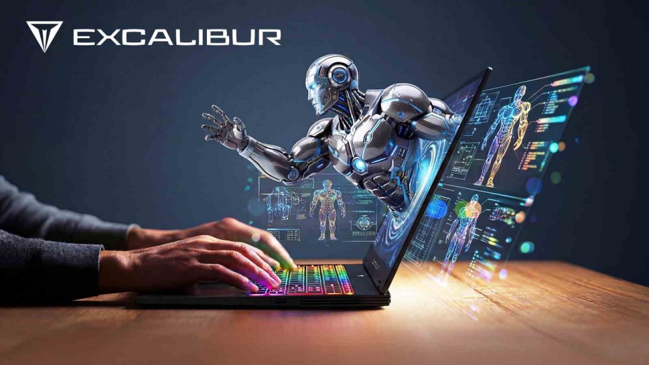 Excalibur G915, 20,5 mm incelik ve 2,3 kilogram ağırlığın yanı