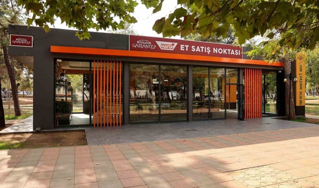Gaziantep Büyükşehir Belediyesi uygun fiyatlı ve güvenilir et ürünlerini vatandaşlarla