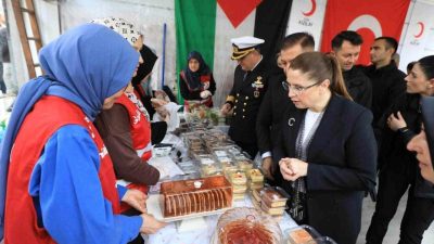 Türk Kızılay Bartın Şubesi Kadın Kolları tarafından Gazze’ye destek ve
