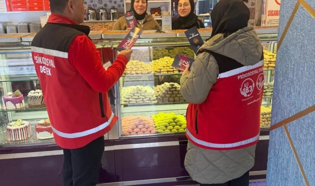 Kütahya’nın Gediz ilçesinde kadına yönelik şiddetle mücadele konusunda toplumsal farkındalığı