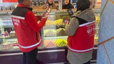 Kütahya’nın Gediz ilçesinde kadına yönelik şiddetle mücadele konusunda toplumsal farkındalığı