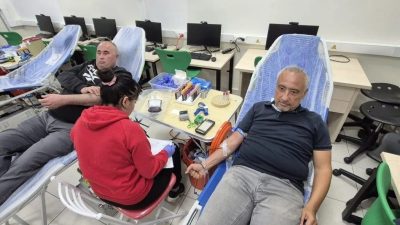 Sinop’un Gerze ilçesinde düzenlenen kan bağışı kampanyasıyla kan bağışının önemine
