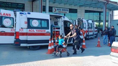 Samsun’un Vezirköprü ilçesine bağlı Sarıdibek Mahallesi Köyderesi mevkisindeki ilkokulda yedikleri