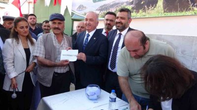 Giresun’da manda yetiştiriciliğinde verimliliği artırmak amacıyla 25 yetiştiriciye damızlık manda