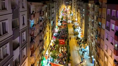 Giresun’da Cumhuriyet’in ilanının 103. yıl dönümü dolayısıyla düzenlenen Cumhuriyet Yürüyüşü,