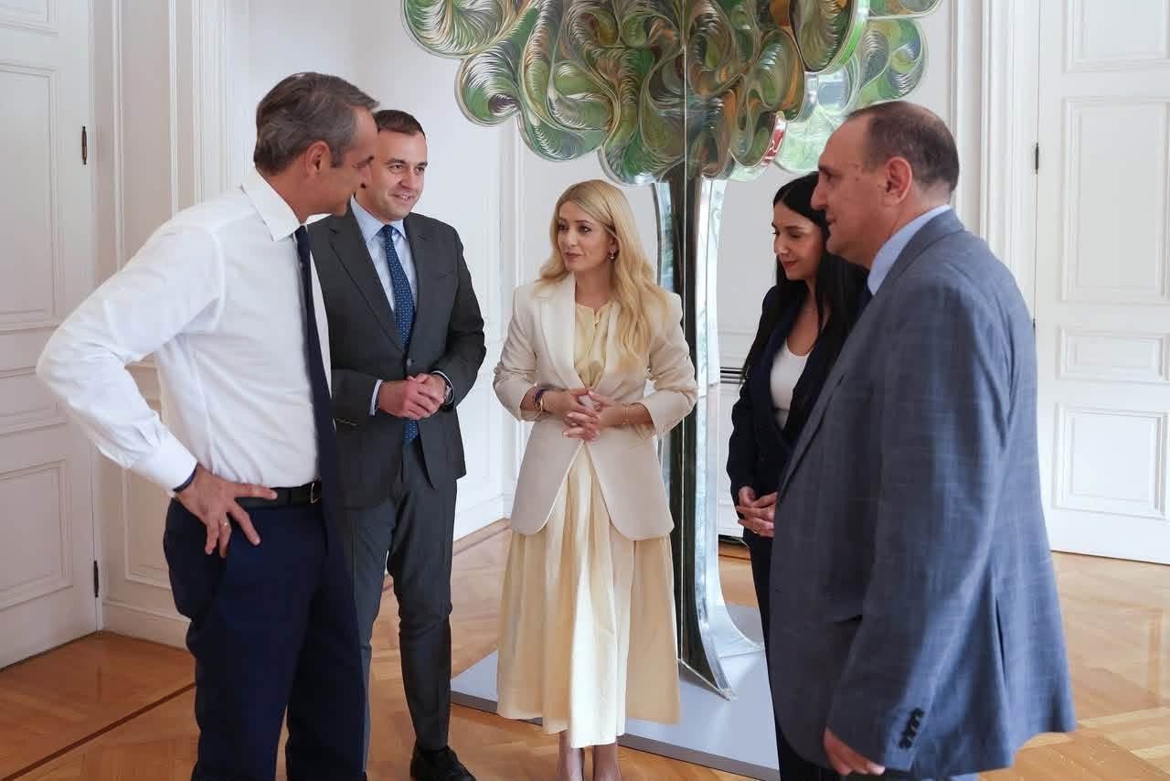 Güney Kıbrıs Rum Yönetimi (GKRY) Meclis Başkanı Annita Dimitriu, Yunanistan
